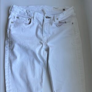 Rag & Bone White Denim Jeans
